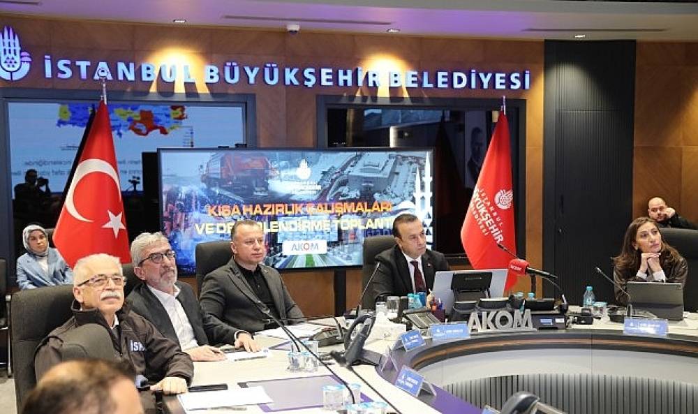 İstanbul Büyükşehir Belediyesi, kış şartları için önlemlerini aldı!