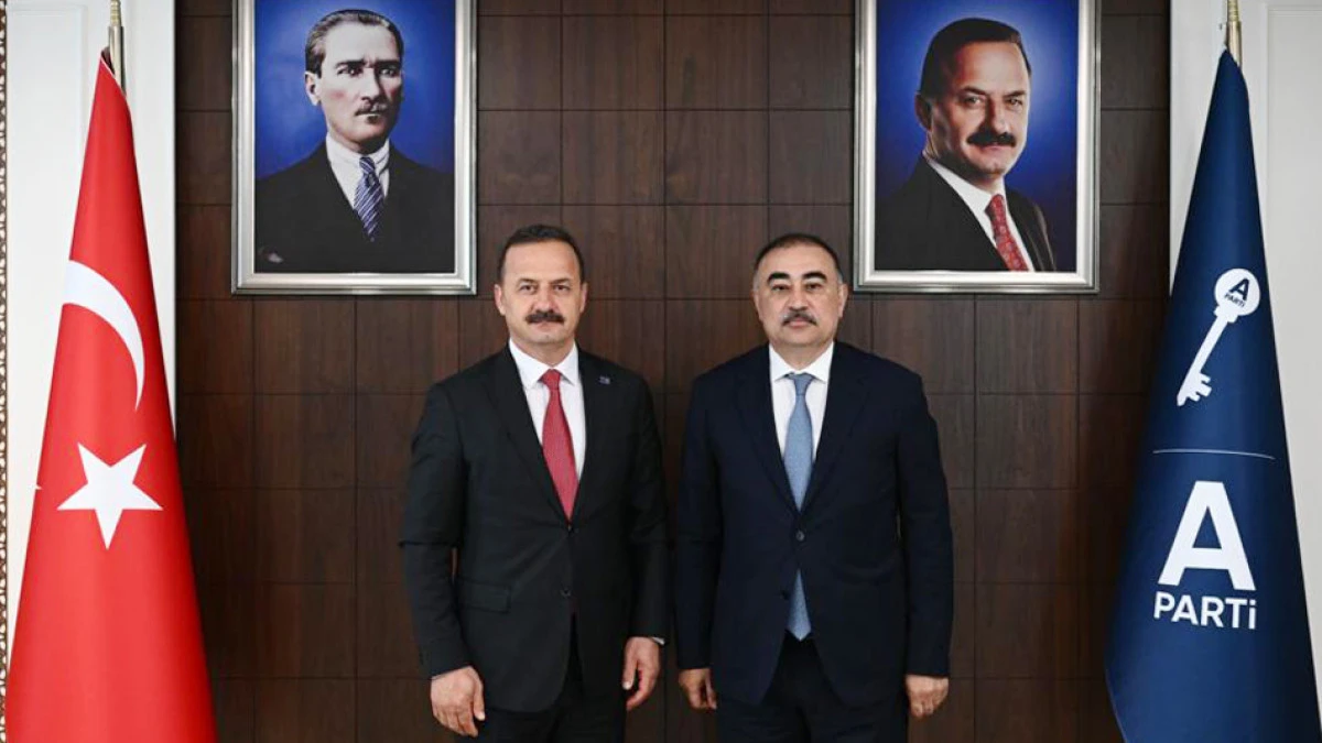 Ağıralioğlu, Azerbaycan B&uuml;y&uuml;kel&ccedil;isi Dr. Reşad Memmedov'u ağırladı