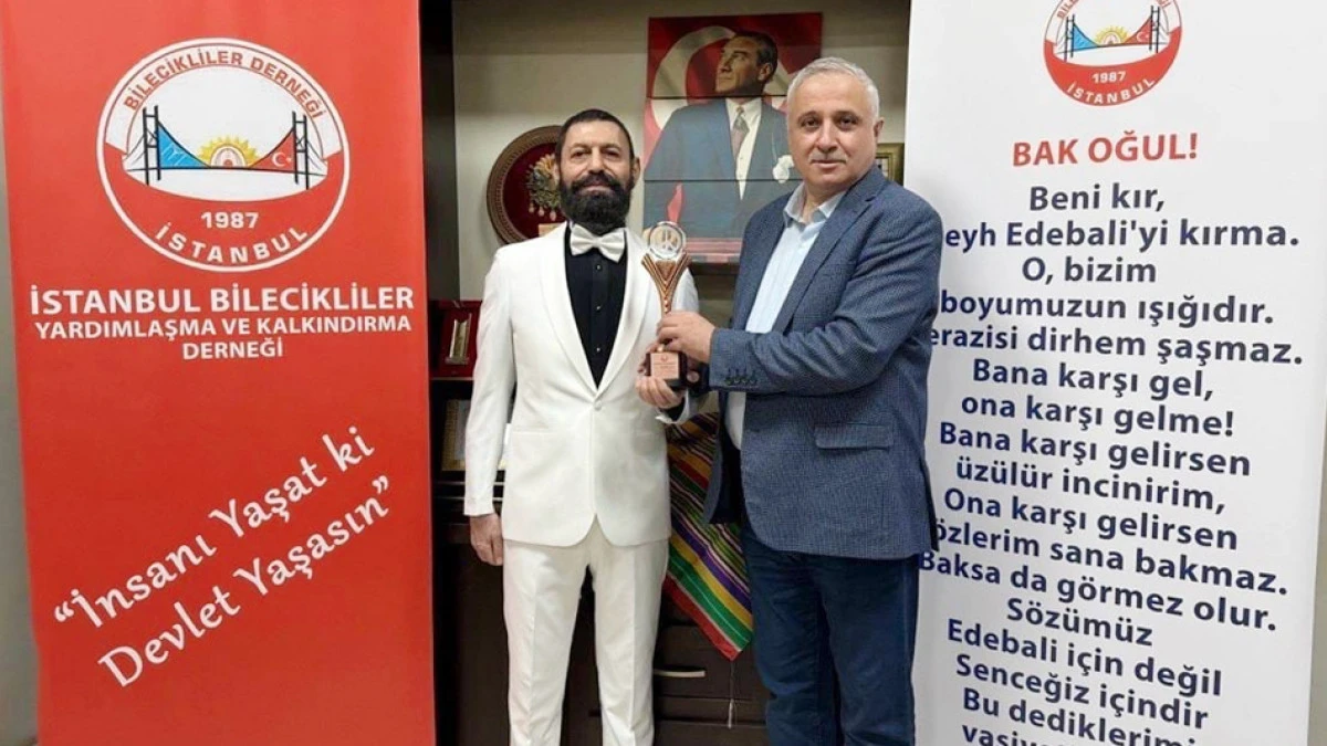 Akif Manaf &ldquo;Dayanışma ve Barış &Ouml;d&uuml;l&uuml;&rdquo;ne layık g&ouml;r&uuml;ld&uuml;