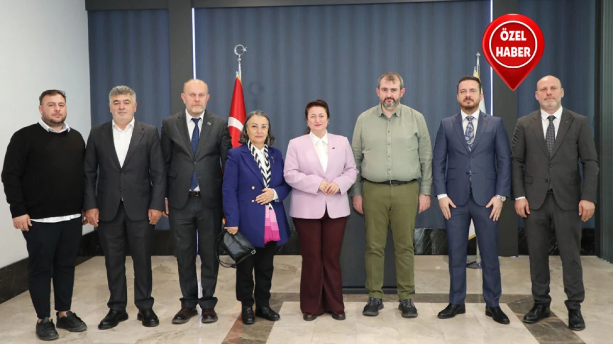 Anahtar Parti heyeti Bünyamin Demir’i makamında ziyaret etti