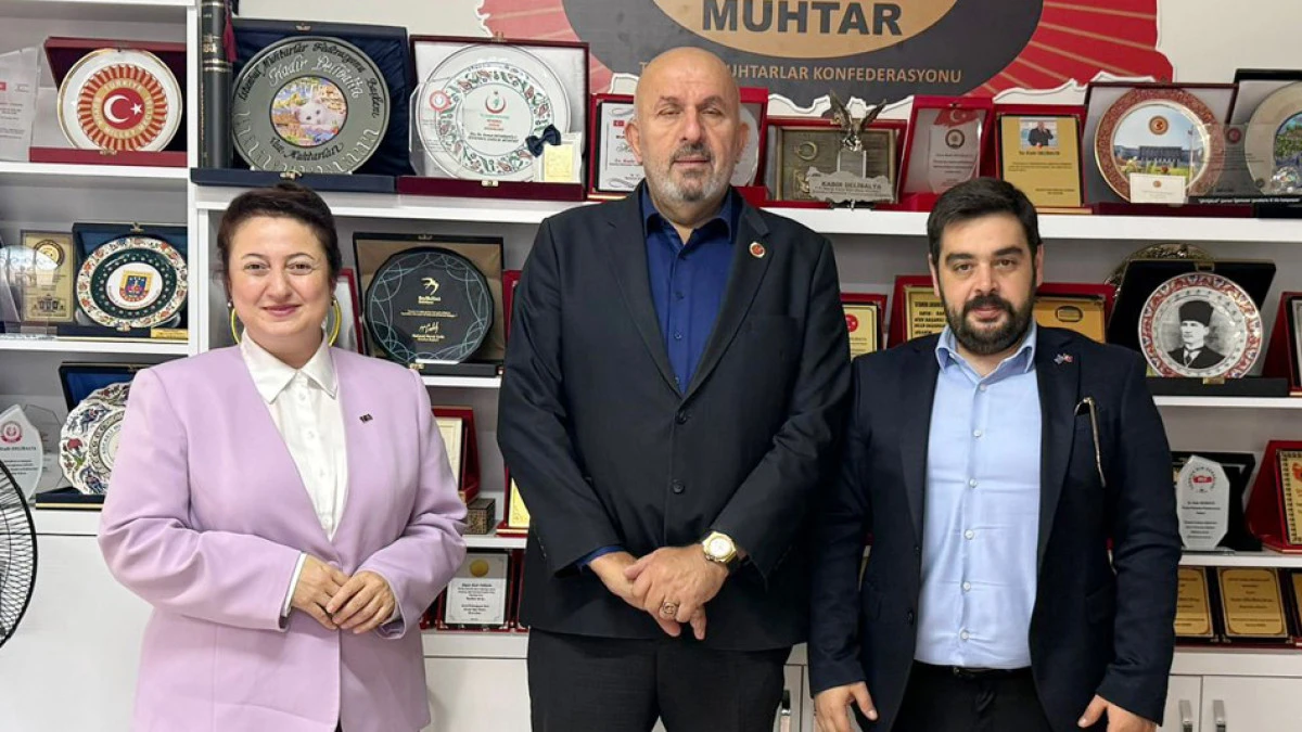 Anahtar Parti’den Muhtarlara Destek ve İş Birliği ziyareti