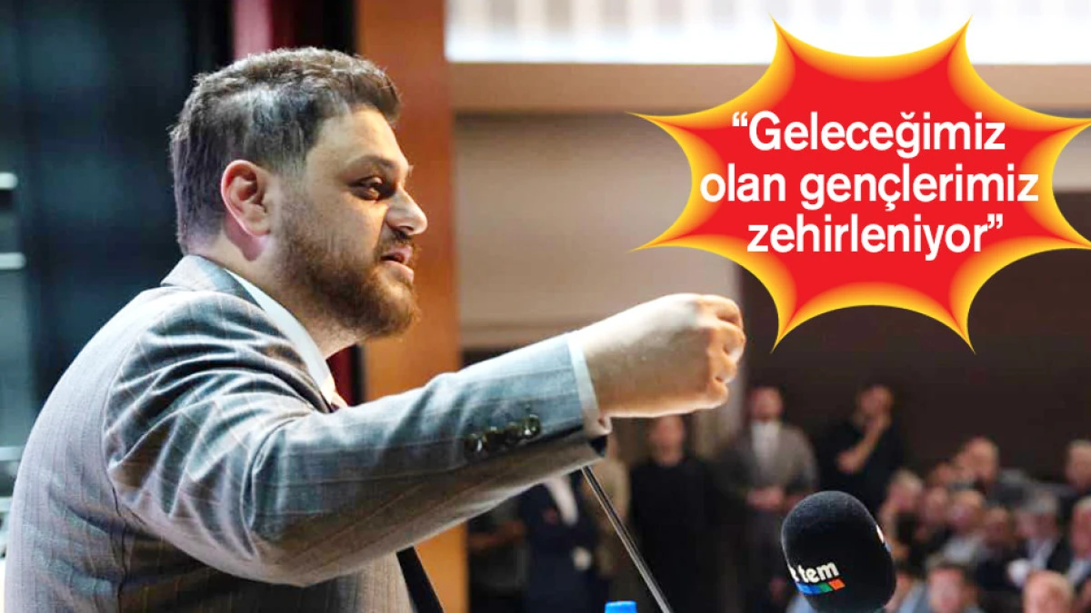 BTP lideri Hüseyin Baş: “Uyuşturucu kullanım yaşı 9’a kadar düştü!”