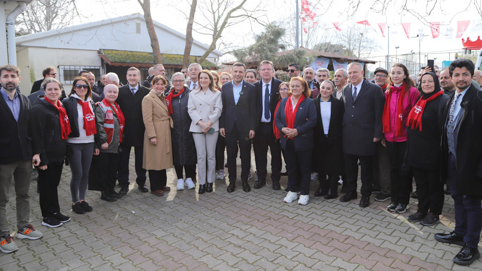 CHP Örgütü, tam kadro Sarıyer’de Mustafa Oktay Aksu’nun yanında