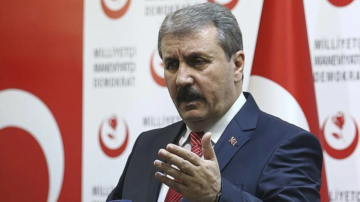 Destici: “Teröristle müzakere olmaz, kafalarını ezip geçeceksin…