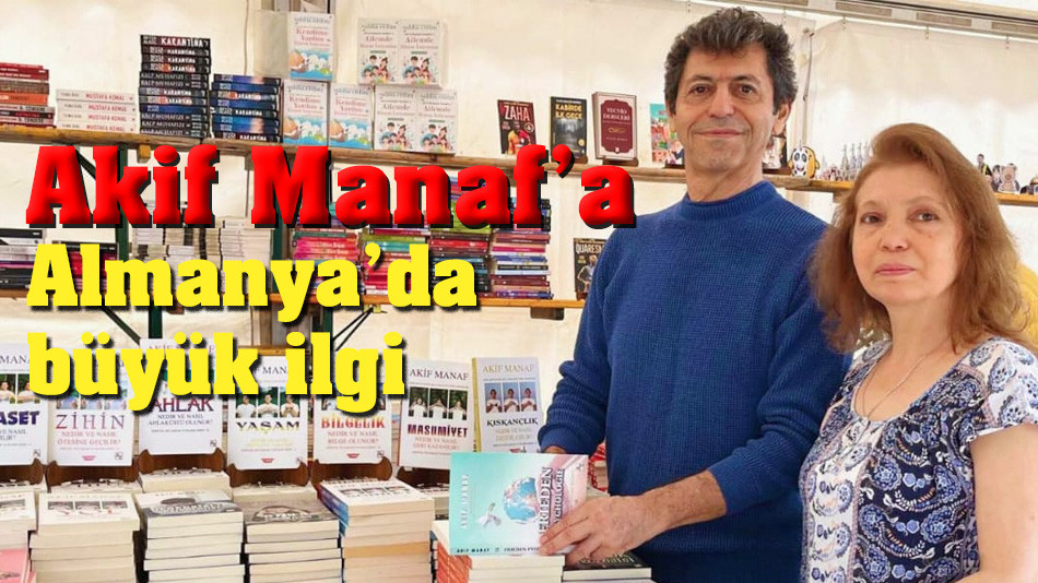 Dünyaca ünlü yazar Akif Manaf’a Almanya’da büyük ilgi