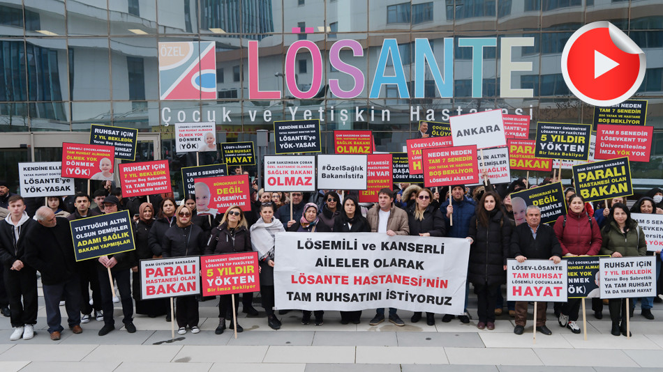 LÖSEV ailelerinden Sağlık Bakanı’nın “İSTİSMAR” açıklamasına cevap