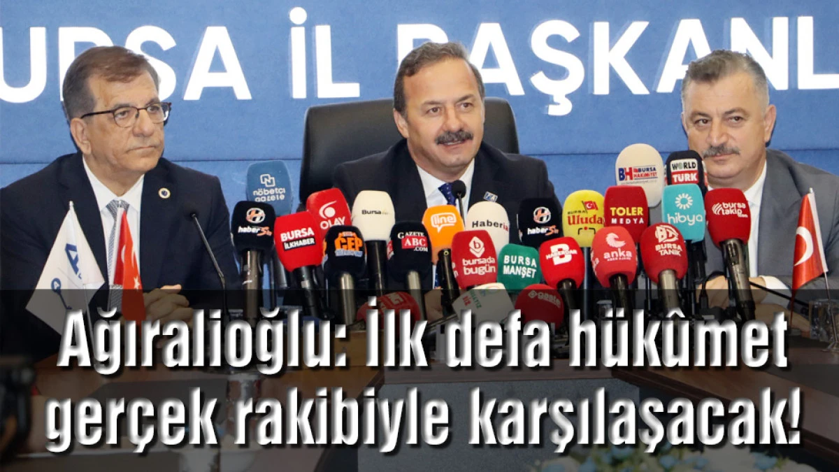 Yavuz Ağıralioğlu: İlk defa h&uuml;k&ucirc;met ger&ccedil;ek rakibiyle karşılaşacak!