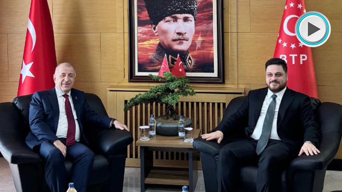 Zafer Partisi lideri Ümit Özdağ’dan BTP lideri Hüseyin Baş’a ziyaret