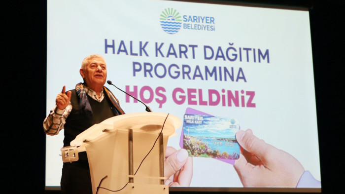 Sarıyer Belediyesi, Halk Kart dağıtımını başlattı